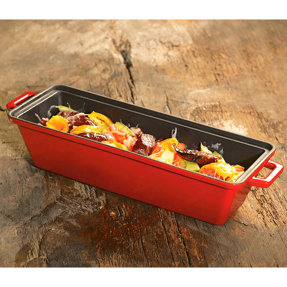 Lava Döküm Ekmek Tenceresi / Kayın Ağacı Servis Standı / Terrine Serisi 11x29cm ( LV P EK 826 K44 ) Lava Döküm Ekmek Tenceresi / Kayın Ağacı Servis Standı / Terrine Serisi 11x29cm ( LV P EK 826 K44 )