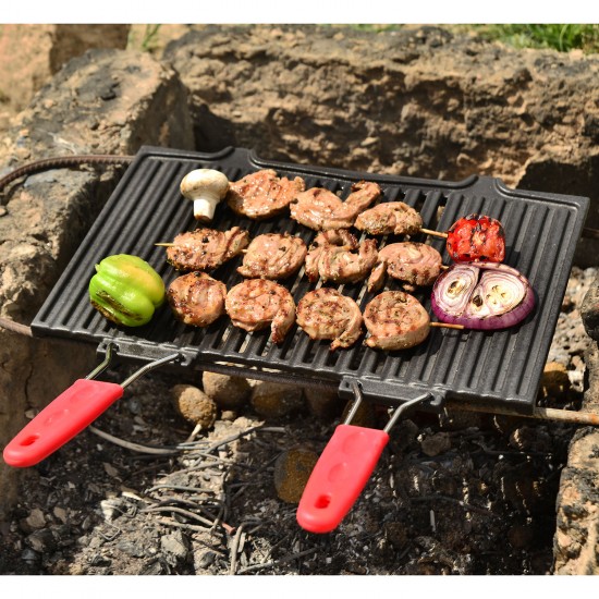 Lava Döküm Mangal Izgara 25*40 cm (LV MNG GRL 4025) Lava Döküm Mangal Izgara 25*40 cm (LV MNG GRL 4025)