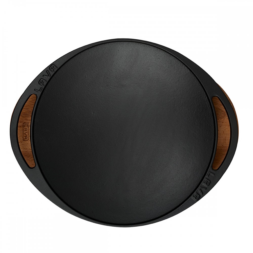 Lava Döküm Yuvarlak Saç Kavurma Tavası Döküm Demir Yekpare Çift Kulplu Kayın Servis Ahşabı Çap(Ø)28cm ( LV ECO SK 28 T7 K4 ) Lava Döküm Yuvarlak Saç Kavurma Tavası Döküm Demir Yekpare Çift Kulplu Kayın Servis Ahşabı Çap(Ø)28cm ( LV ECO SK 28 T7 K4 )