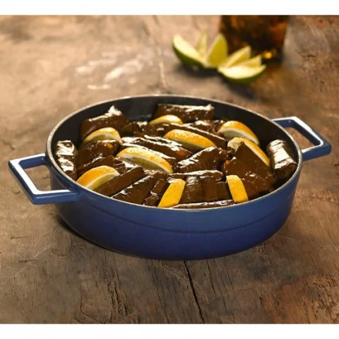 Lava Döküm Ø 24 cm Çok Amaçlı Yayvan Tencere Folk ( LV Y ST 24 K1 ) Lava Döküm Ø 24 cm Çok Amaçlı Yayvan Tencere Folk ( LV Y ST 24 K1 )