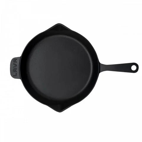 Lava Döküm Ø 28 cm Yuvarlak Kızartma Tavası Metal Saplı ( LV ECO Y TV 28 )