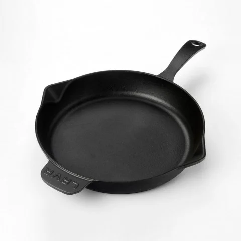 Lava Döküm Ø 28 cm Yuvarlak Kızartma Tavası Metal Saplı ( LV ECO Y TV 28 )