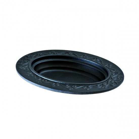 Lava Döküm 21*16 cm Oval Döner, Kebap Tabağı (LV ECO O DNR 2116)