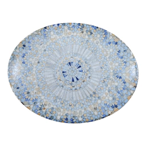 Bonna Luca Mozaik S-MT-LUCMZMOV31OV Moove 31 Cm Oval Tabak