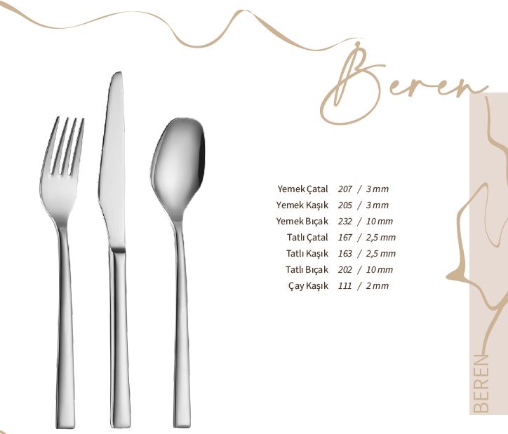 Lugga Beren Çay Kaşık (LGG-BRN-1013)