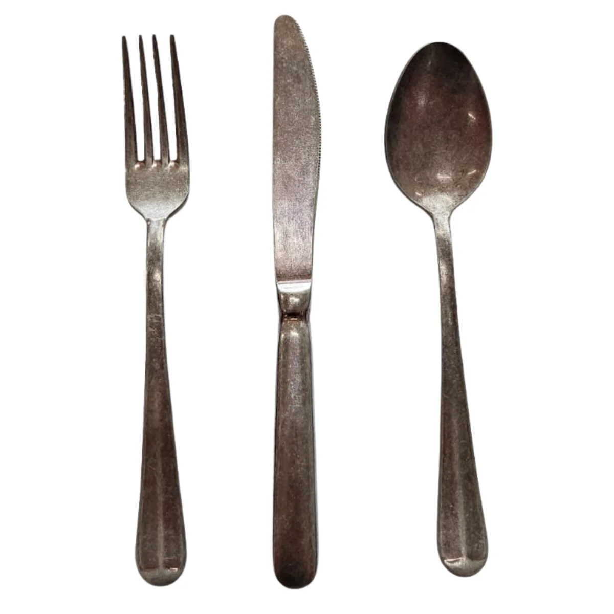 Lugga Sima Yemek Kaşık Bronz Eskitme