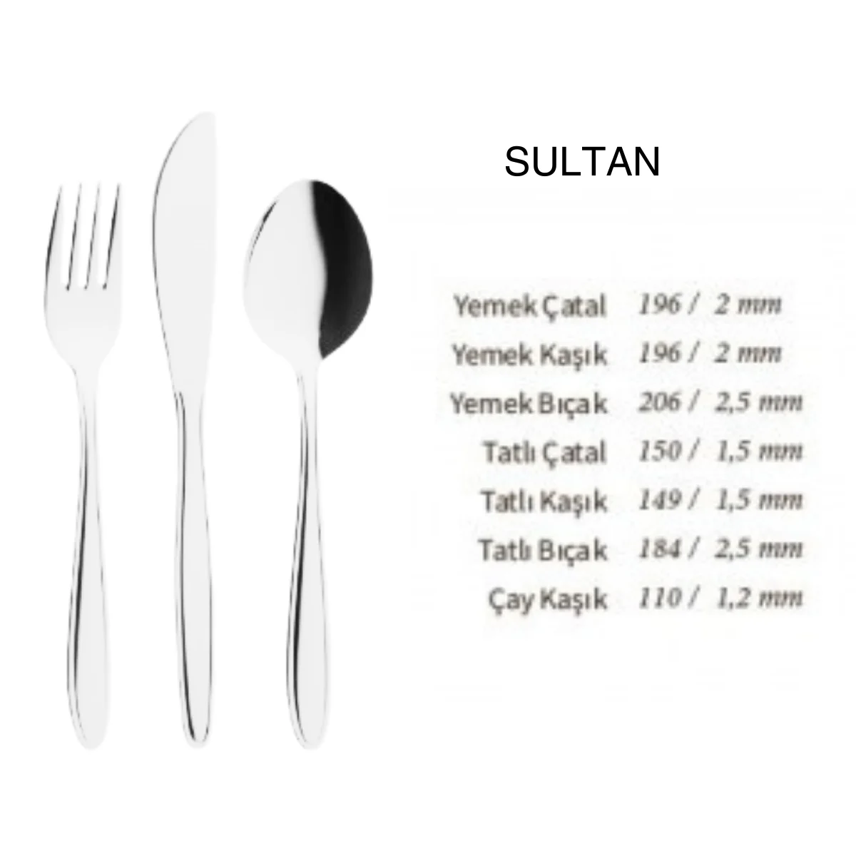Lugga Sultan Tatlı Çatal ( LGG-SLT-1005 )