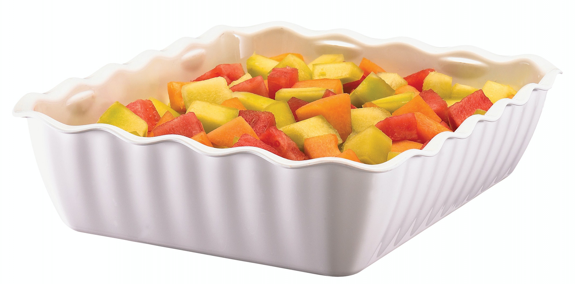 Cambro Meze Kabı Kıvrımlı Dikdörtgen 26,5*33,5*8 cm ( DC10 )
