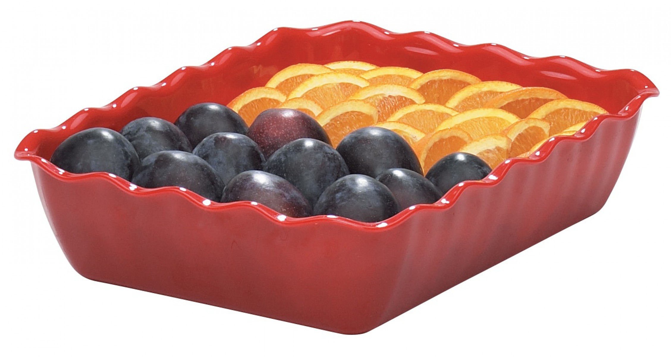 Cambro Meze Kabı Kıvrımlı Dikdörtgen 26,5*33,5*8 cm ( DC10 )