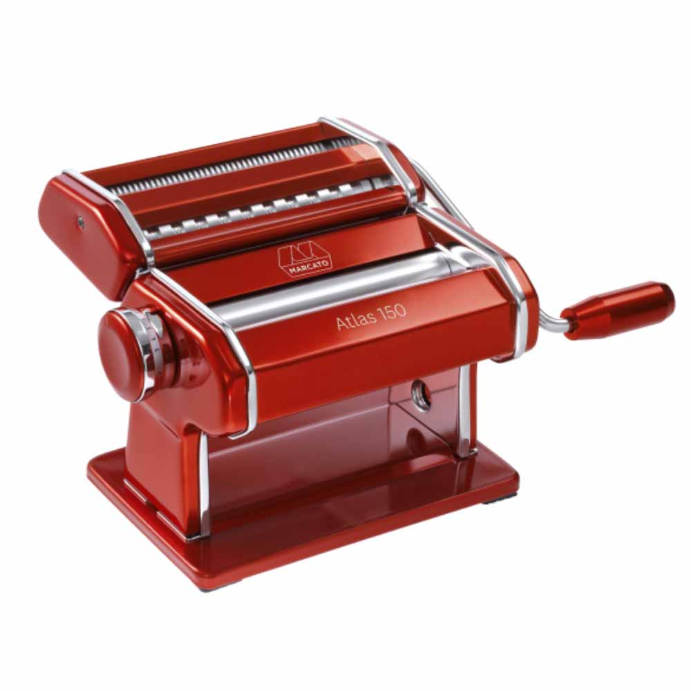 Marcato Atlas 150 Makarna ve Erişte Makinesi-Kırmızı Marcato Atlas 150 Makarna ve Erişte Makinesi-Kırmızı