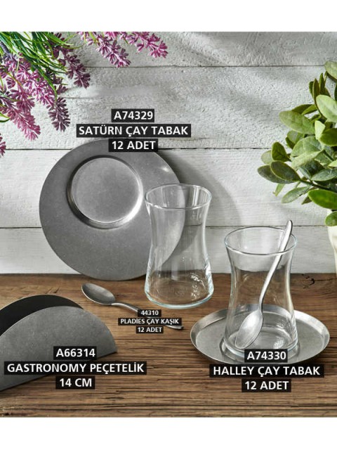 Narin Çay Tabak Eskitme Satürn (A74329) Narin Çay Tabak Eskitme Satürn (A74329)