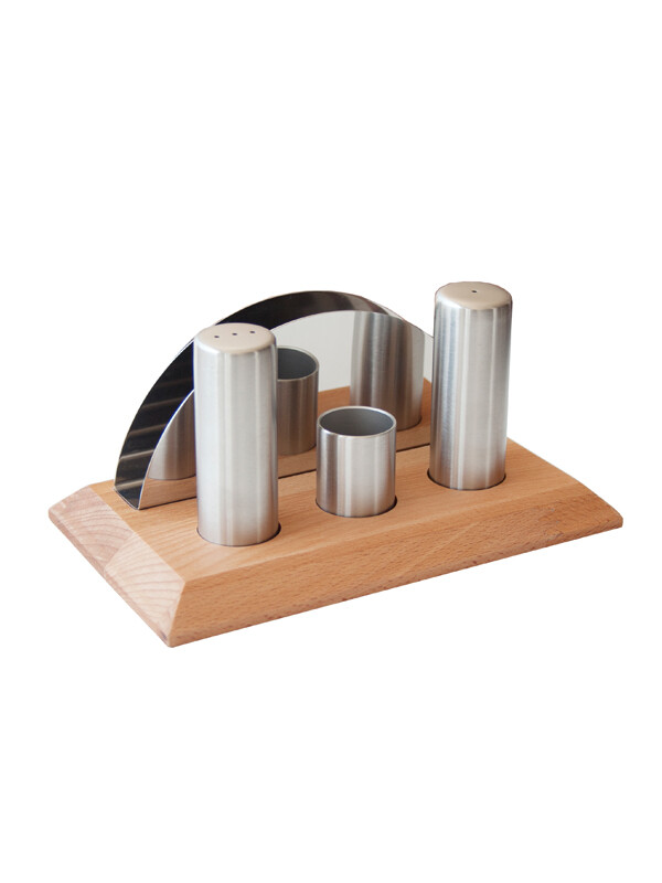 Narin Galaxy Ahşap Standlı Tuzluk Takımı ( NR-A62410 ) Narin Galaxy Ahşap Standlı Tuzluk Takımı ( NR-A62410 )