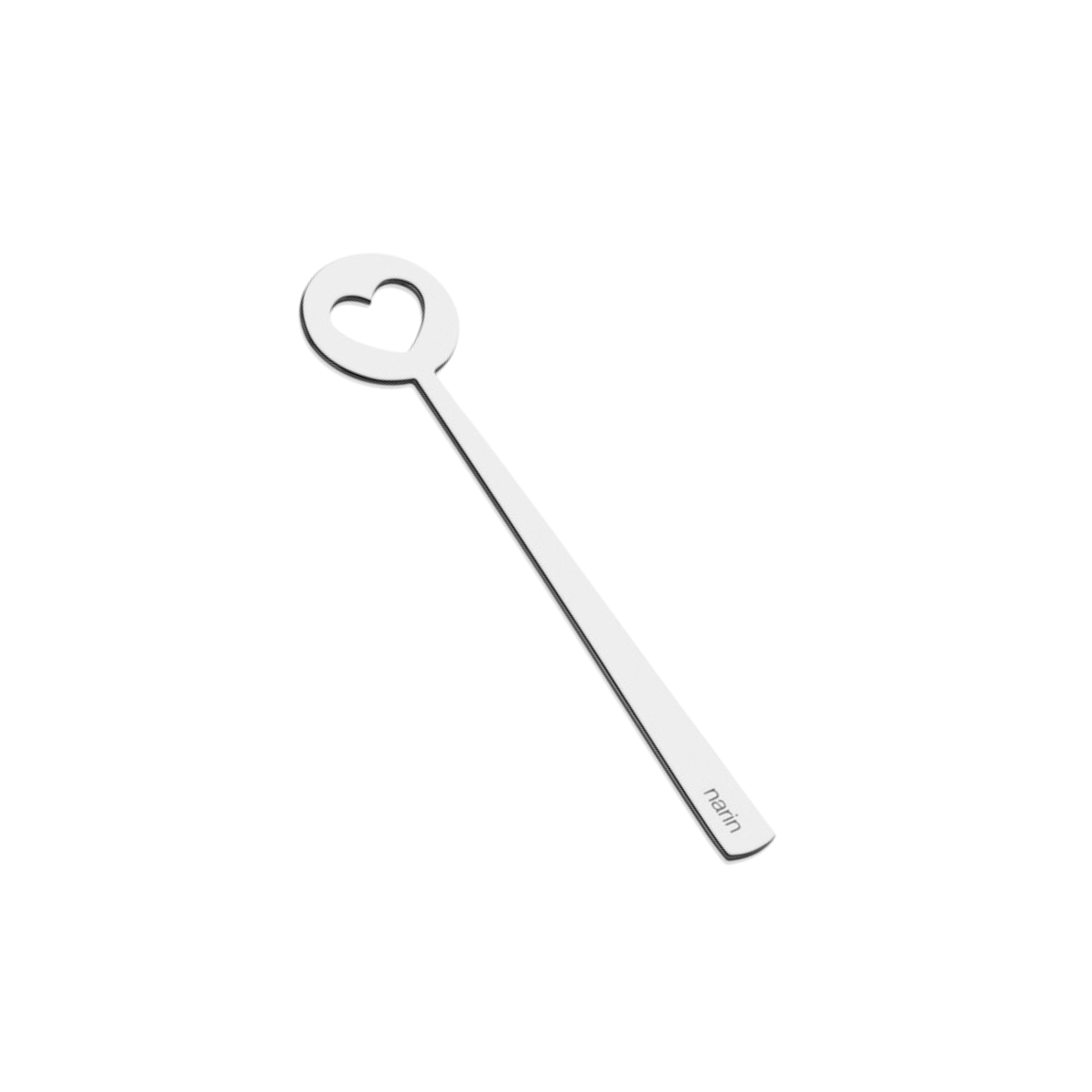 Narin Kalp Desenli Çay Kaşığı A58015.KALP