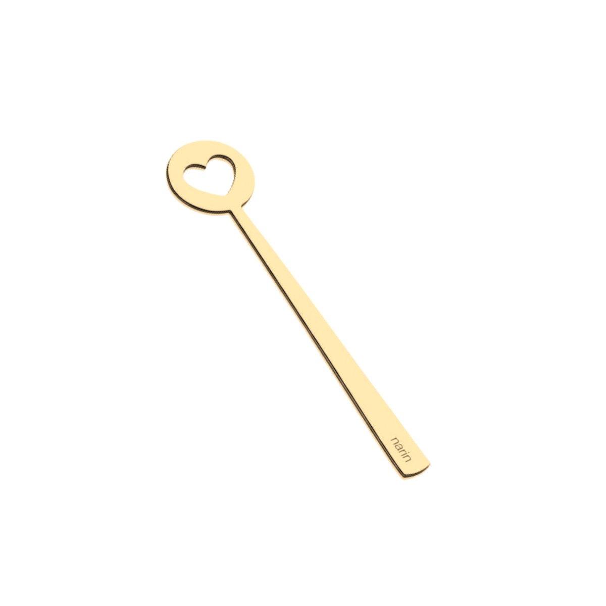 Narin Kalp Desenli Çay Kaşığı A58015.KALP