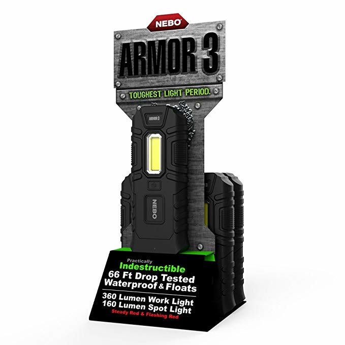 Nebo 6526 Armor 3 360 Lümen LED Fener