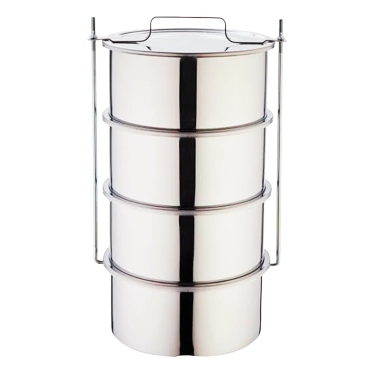 Özbir 1810 Sanayi Tipi 4'lü Sefertası Ø 24 cm 6.3 Lt (304) Özbir 1810 Sanayi Tipi 4'lü Sefertası Ø 24 cm 6.3 Lt (304)