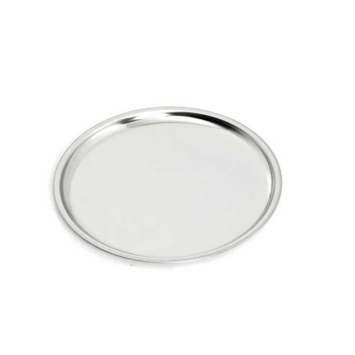 Özbir Diplomat Çelik Servis Tabağı No:2 18 cm Özbir Diplomat Çelik Servis Tabağı No:2 18 cm