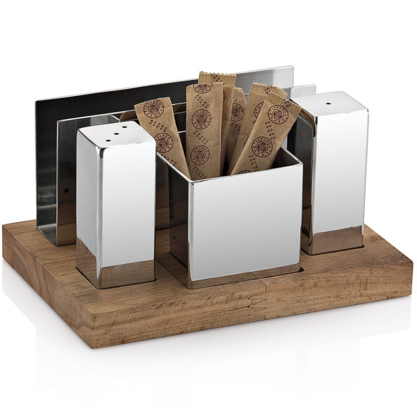 Groovy 4lü Kare Tuzluk Takımı ( GRV-64 ) Parlak Groovy 4lü Kare Tuzluk Takımı ( GRV-64 ) Parlak