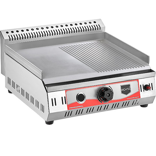 Remta Pleyt Yarı Oluklu Gazlı Izgara 50 cm - CE Remta Pleyt Yarı Oluklu Gazlı Izgara 50 cm - CE