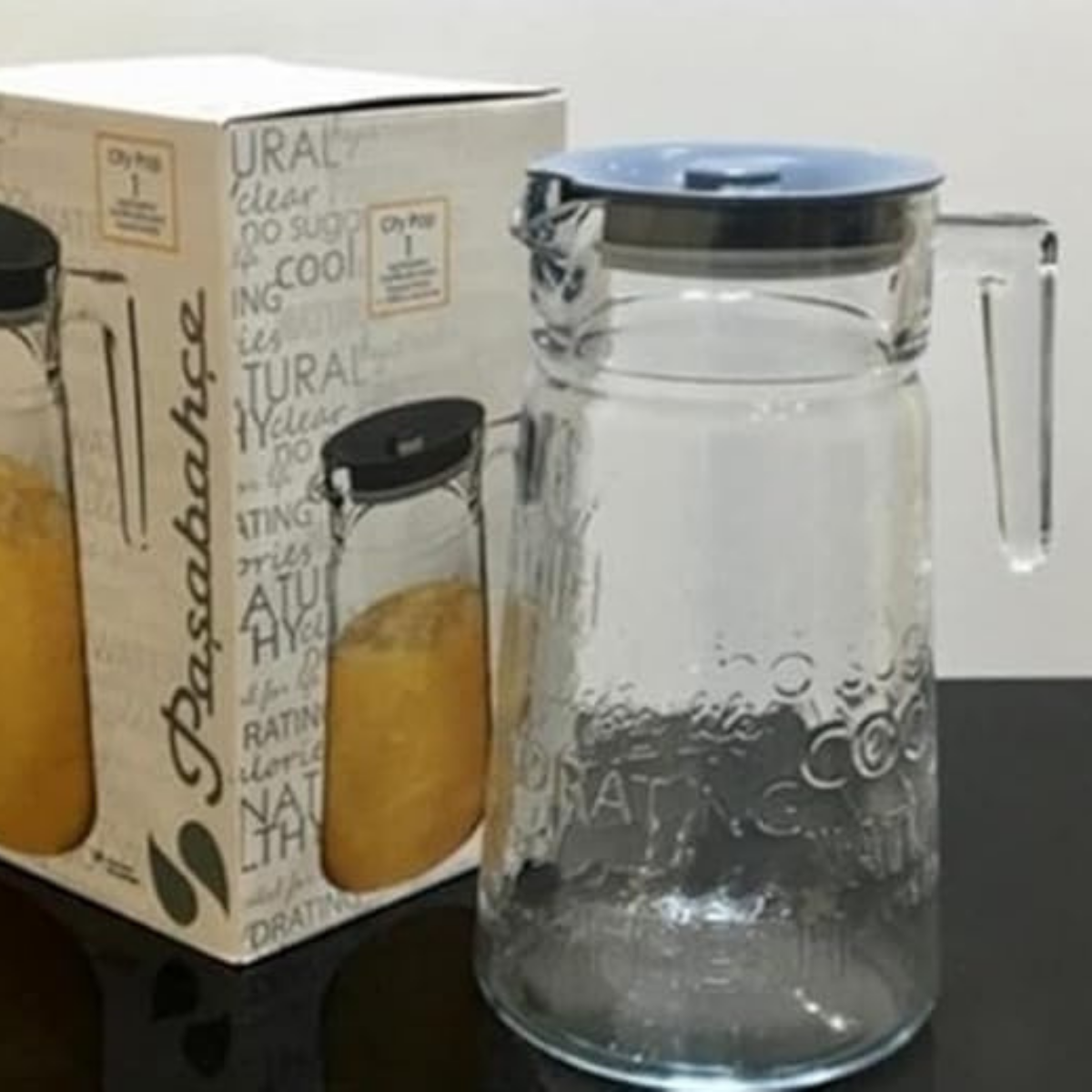 Paşabahçe 43763 City Pop 2 Litre Kapaklı Sürahi