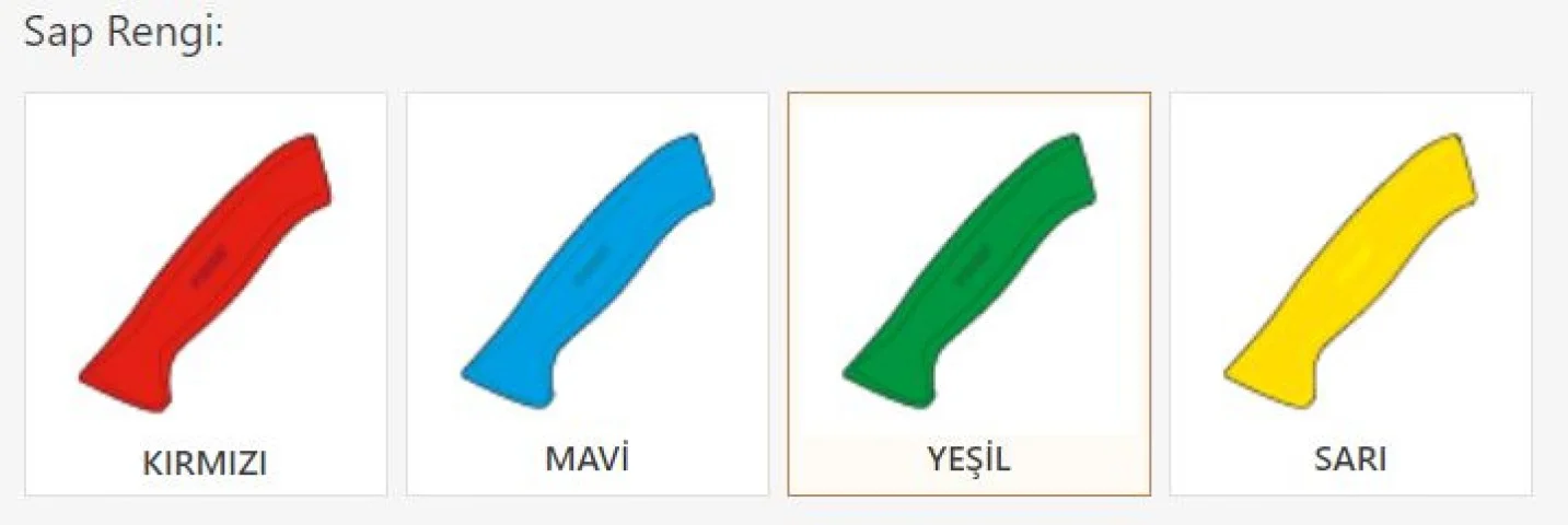 Pirge Duo No:2 Kasap Bıçağı 16,5 cm