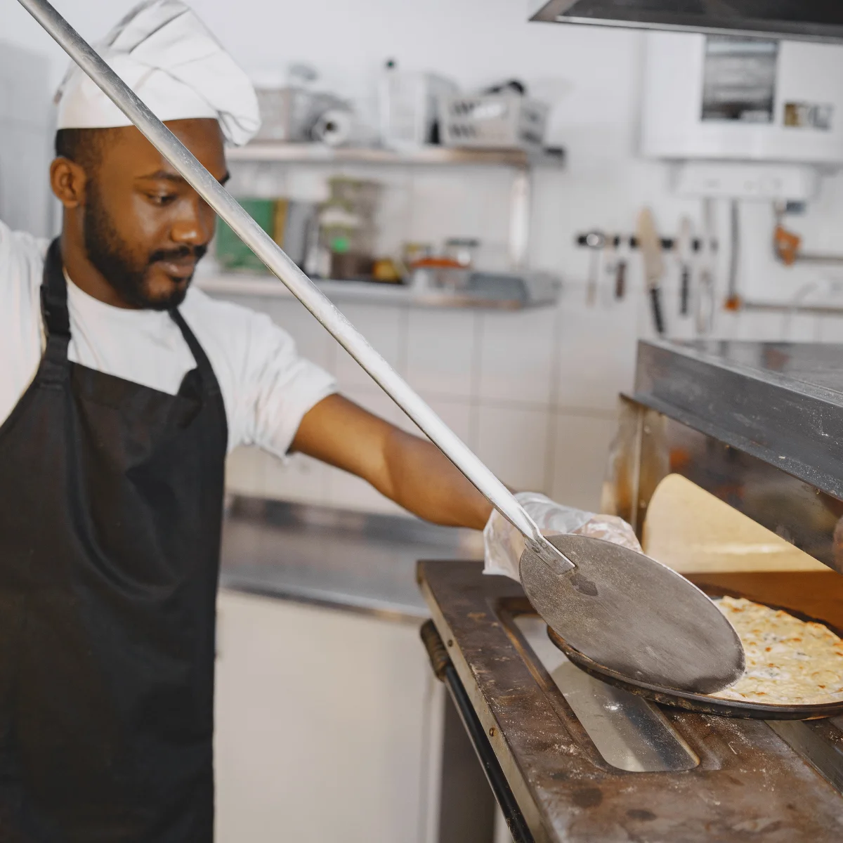 Pizza Küreği 20 cm Paslanmaz Çelik