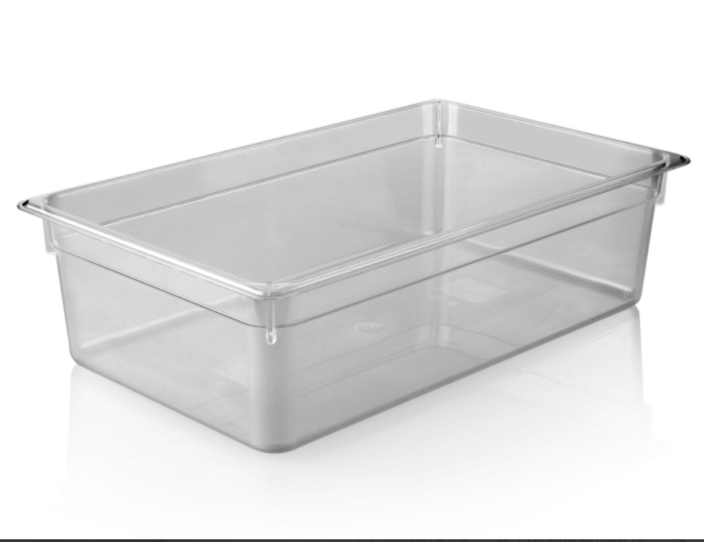 Plastport Kırılmaz Şeffaf Gastronom Küvet 1/1 - 150 mm ( 46011150 ) Plastport Kırılmaz Şeffaf Gastronom Küvet 1/1 - 150 mm ( 46011150 )