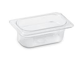 Plastport Kırılmaz Şeffaf Gastronorm Küvet 1/9-65 mm ( 46019065 )
