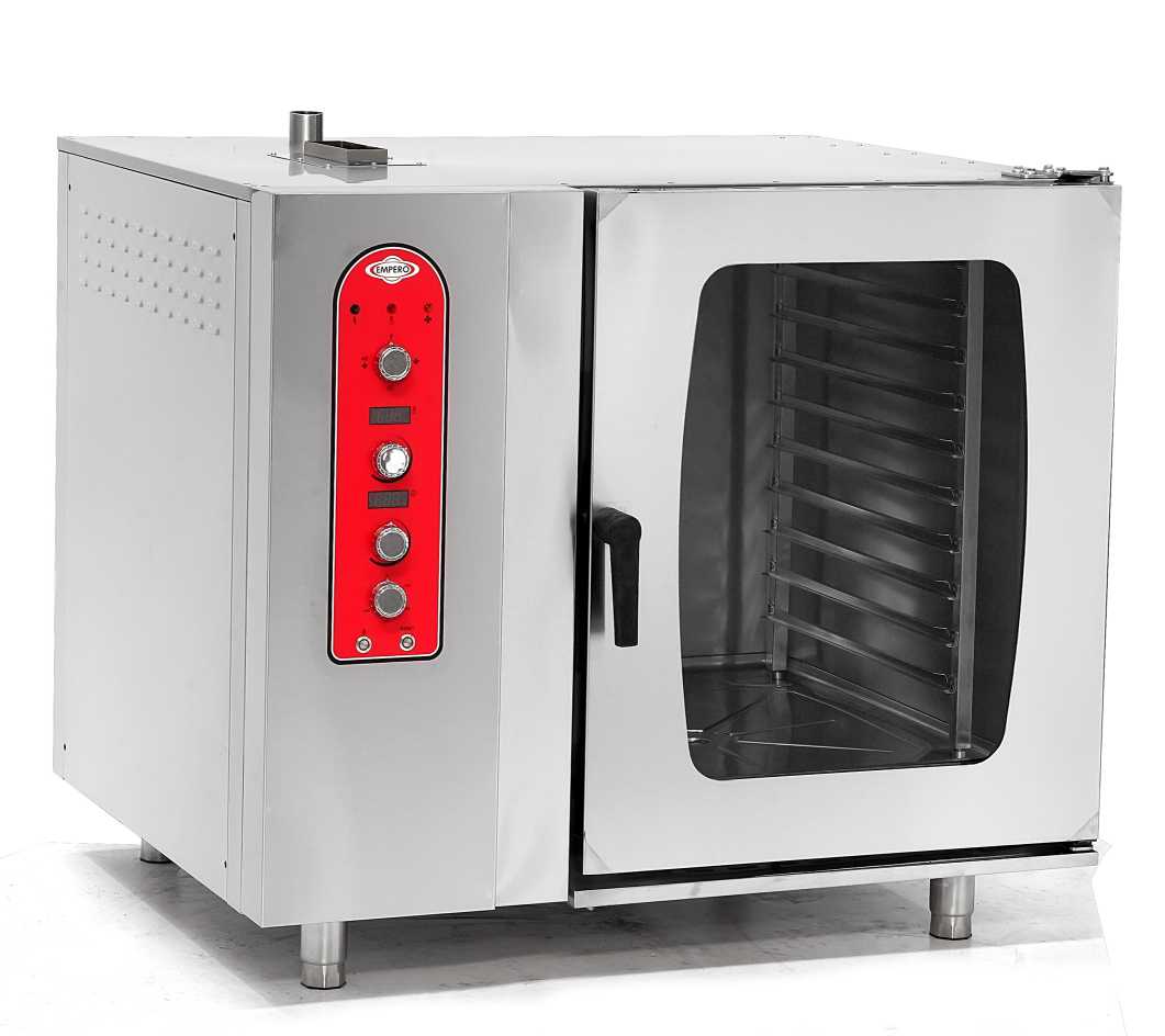 Empero Plus Konveksiyonlu Fırın - Gazlı 20*GN1/1 (EMP.GKF-20) Empero Plus Konveksiyonlu Fırın - Gazlı 20*GN1/1 (EMP.GKF-20)