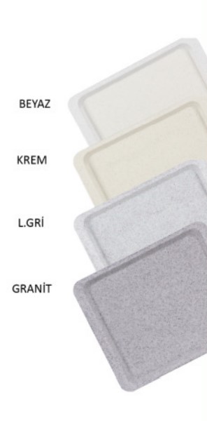 Koçel PolyTray Düz Tepsi 37*53 cm (POL370530D) Yeşil