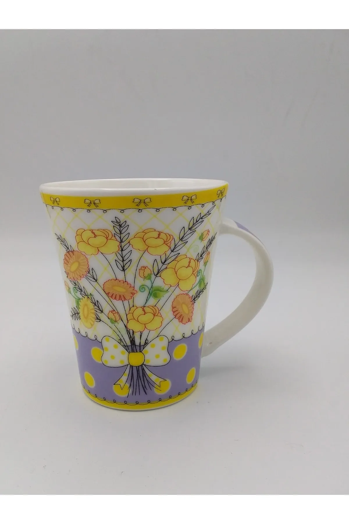 Porselen Mug Bardak Desenli (Tekli) Porselen Mug Bardak Desenli (Tekli)
