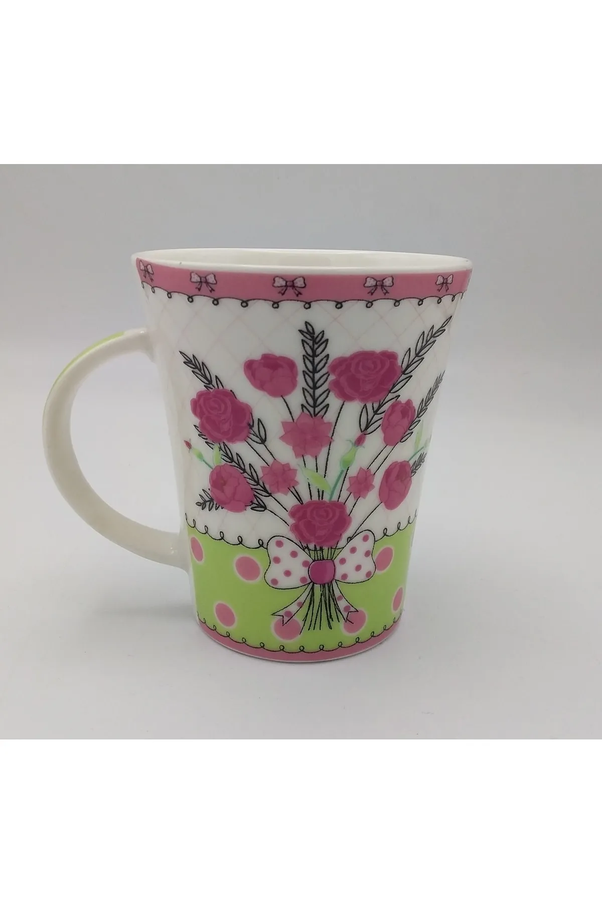 Porselen Mug Bardak Desenli (Tekli) Porselen Mug Bardak Desenli (Tekli)