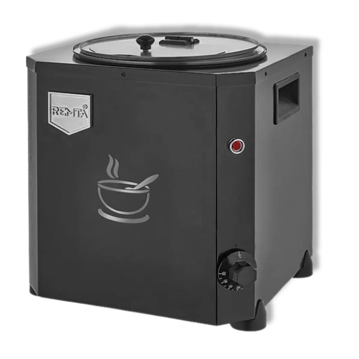 Remta Jumbo Çorba Isıtıcısı 9 lt , Siyah