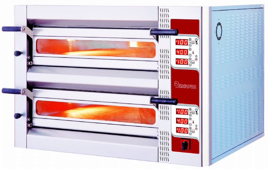 Rinnova Pizza Fırını Elektrikli 62x93 Cm Çift Katlı (E6302D) Rinnova Pizza Fırını Elektrikli 62x93 Cm Çift Katlı (E6302D)