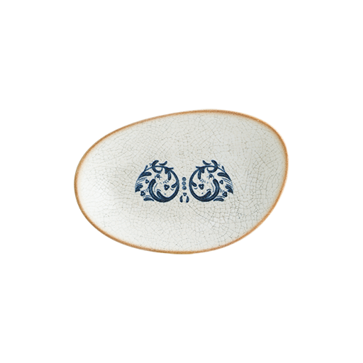 Bonna Viento Vago Oval Kayık Tabak 15*8.5 cm