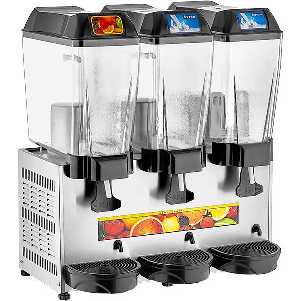 Remta Şerbetlik + Çiftli Ayran Soğutucu 20+20+20 Lt