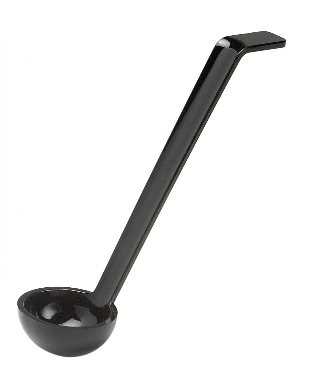 Cambro Camwear Polikarbon Sos Kepçesi - Küçük 21,6 cm ( LD85 ) Siyah