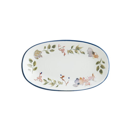 Bonna Spring Gourmet Oval Kayık Tabak 15*8.5 Cm