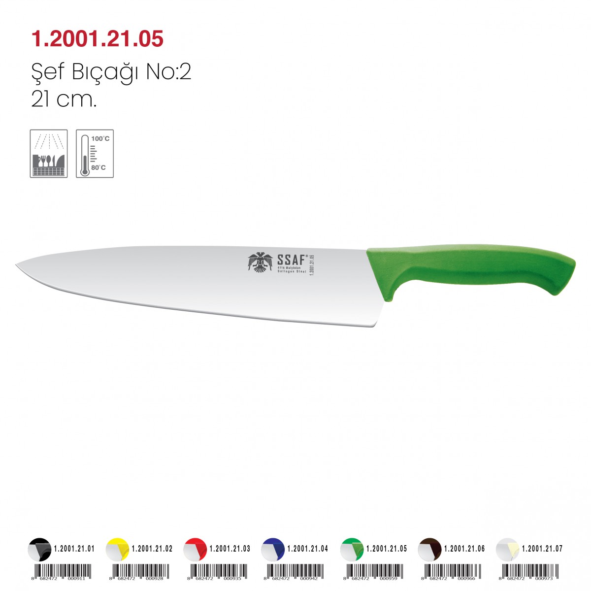 SSAF Şef Bıçağı No: 2 SSAF Şef Bıçağı No: 2