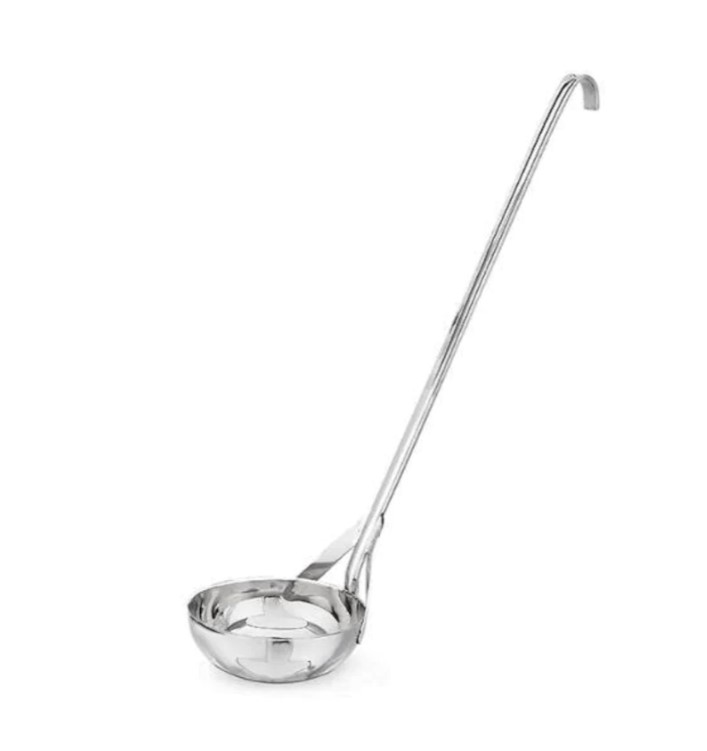 Destekli Servis Kepçe No:6 - Ø 15,5 cm Sap 62,5 cm Destekli Servis Kepçe No:6 - Ø 15,5 cm Sap 62,5 cm