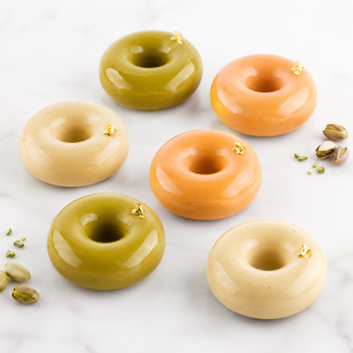 Silikomart Donuts Gourmand 80 Silikon Kalıp N.6 (36.354.87.0065 )