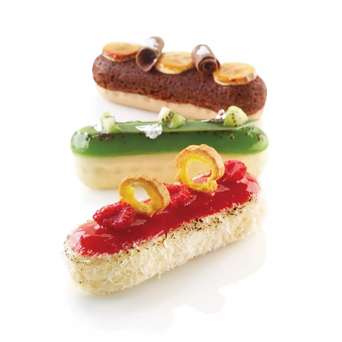 Silikomart Eclair 140 Silikon Kalıp - S.Mould 129*40 mm h:35 mm (36.197.87.0065)