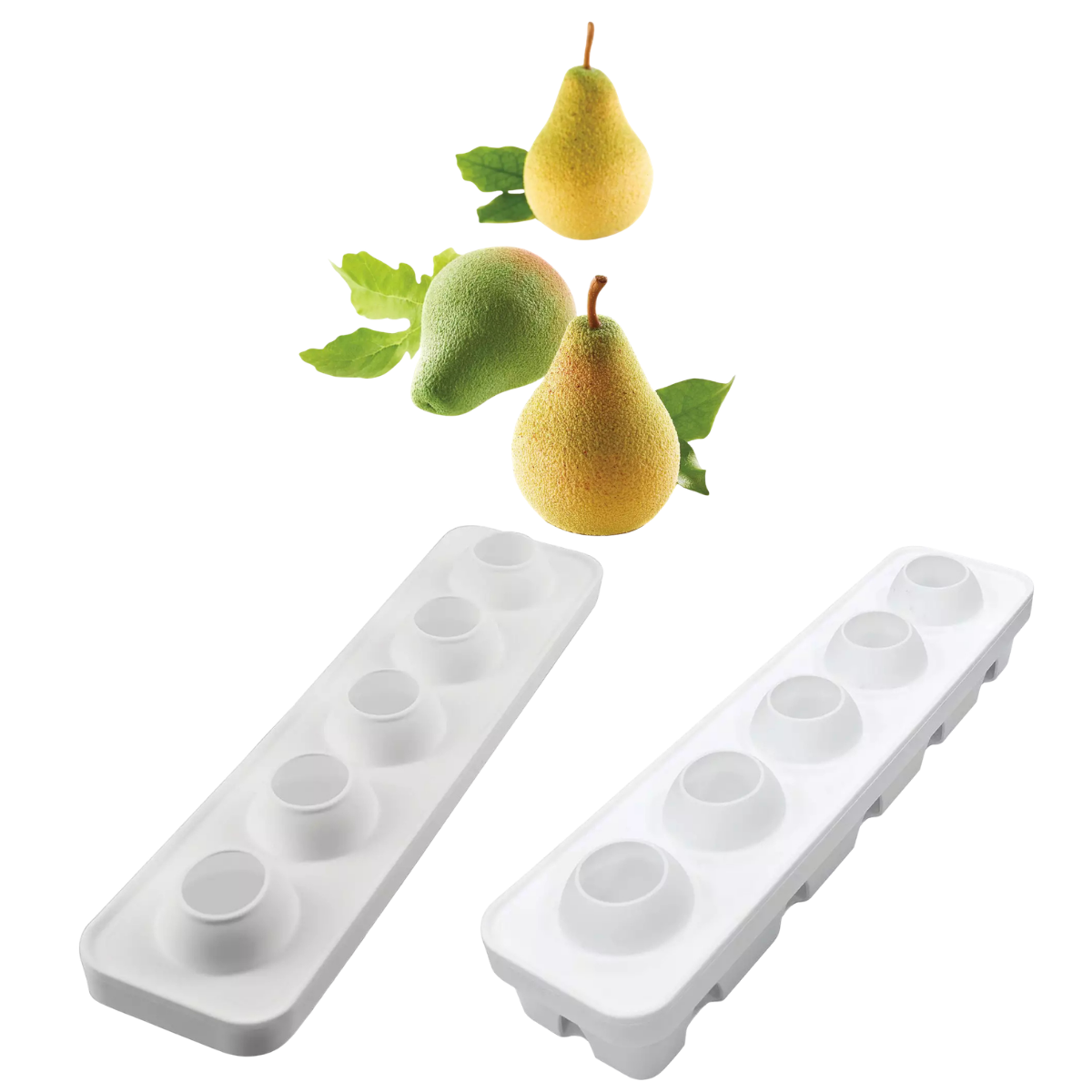 Silikomart Pera & Fico 115 Silikon Kalıp Seti (28.314.87.0065) - S. Mould