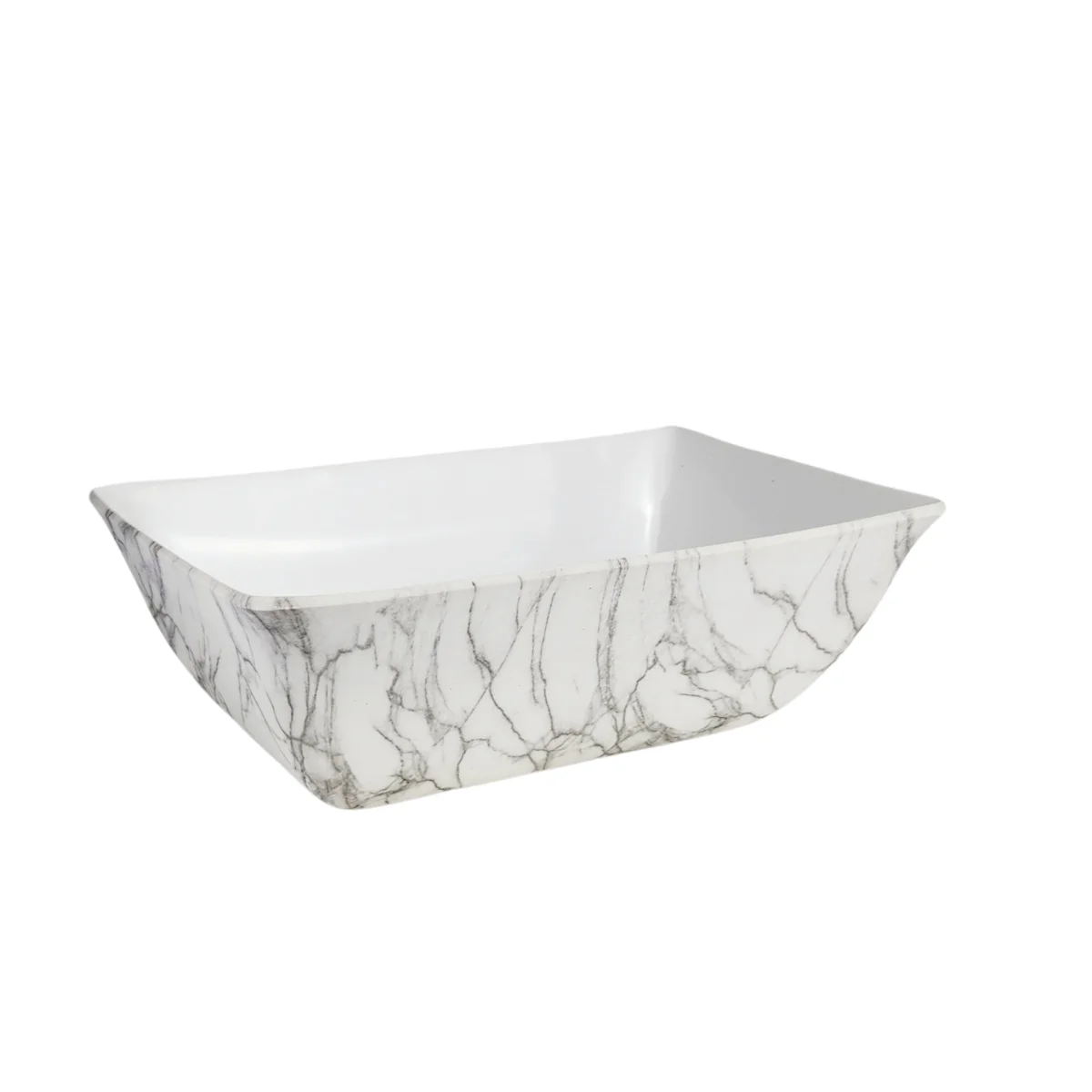 Smile Buffet Via Açık Büfe Kırılmaz Kase 28,5x19 cm H:9 cm Smile Buffet Via Açık Büfe Kırılmaz Kase 28,5x19 cm H:9 cm