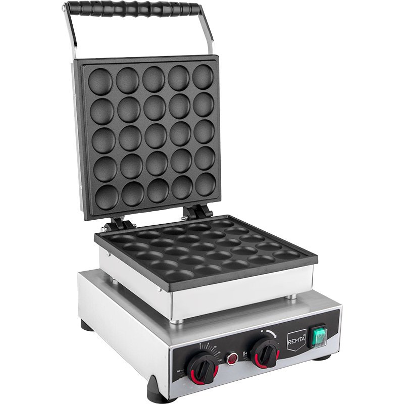 Tek Kapaklı Yuvarlak Bubble Waffle Makinesi Tek Kapaklı Yuvarlak Bubble Waffle Makinesi