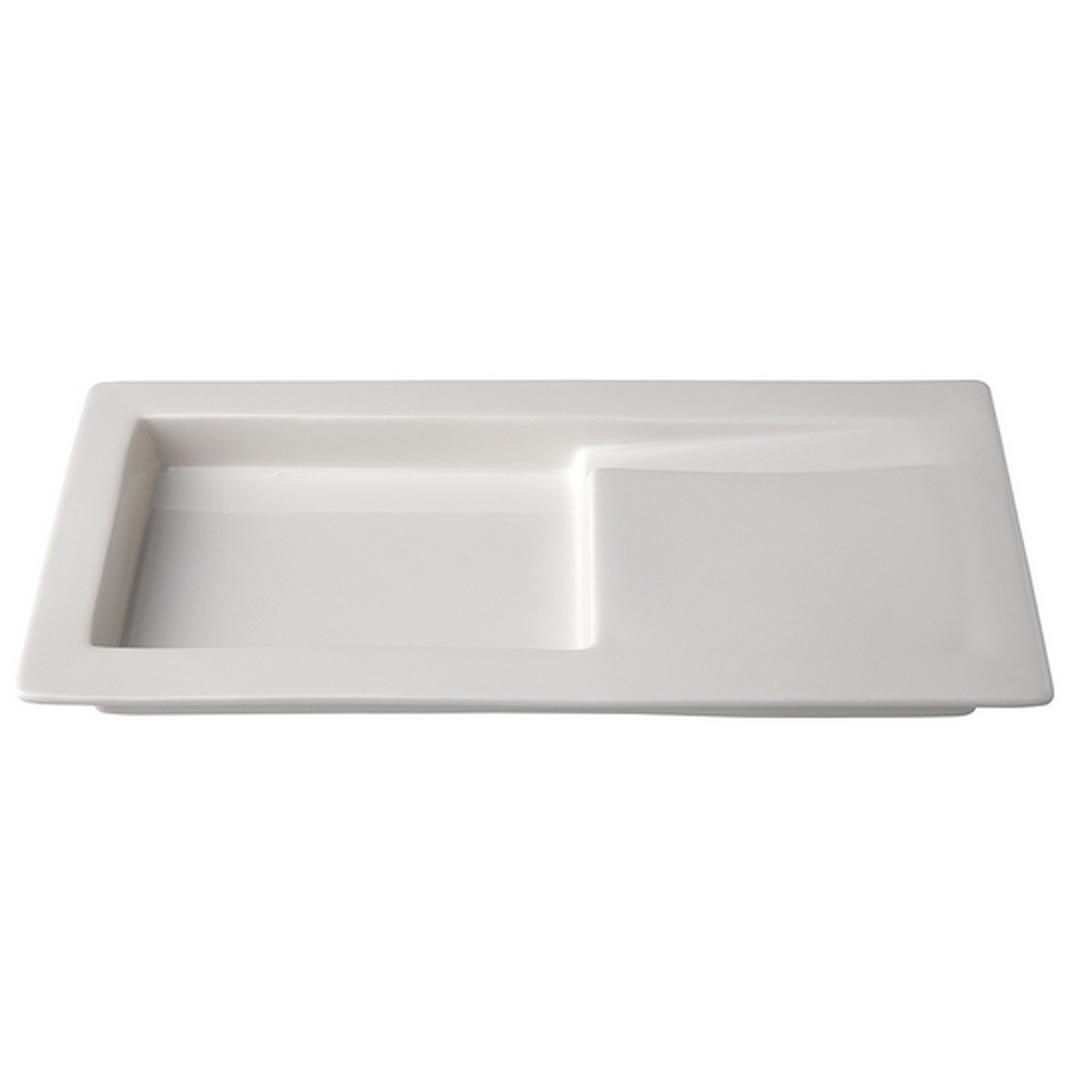 Jumbo Tempura Kare Düz Tabak 18 Cm (JHTP1824)