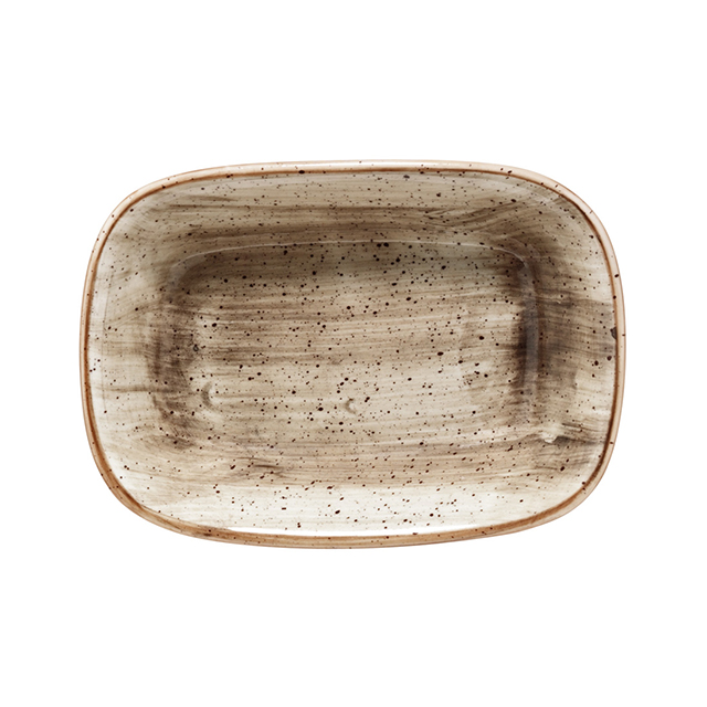 Aura Terraın  Gourmet 14 Cm D.dörtgen Kayık Tabak
