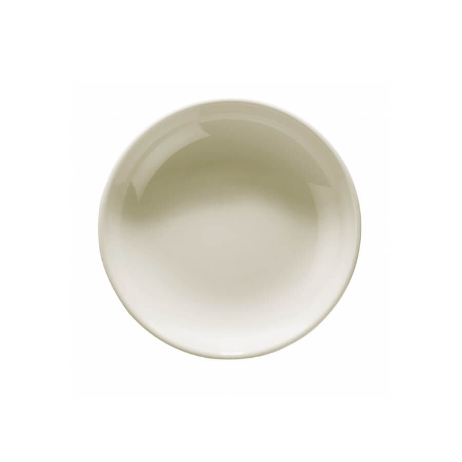 Kütahya Porselen Teos 25 cm Çukur Tabak Krem (TS25CK0014)