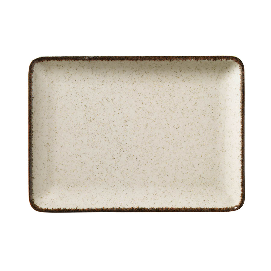 Kütahya Porselen Tan 18x13 Cm Düz Tabak Krem 6lı Kütahya Porselen Tan 18x13 Cm Düz Tabak Krem 6lı
