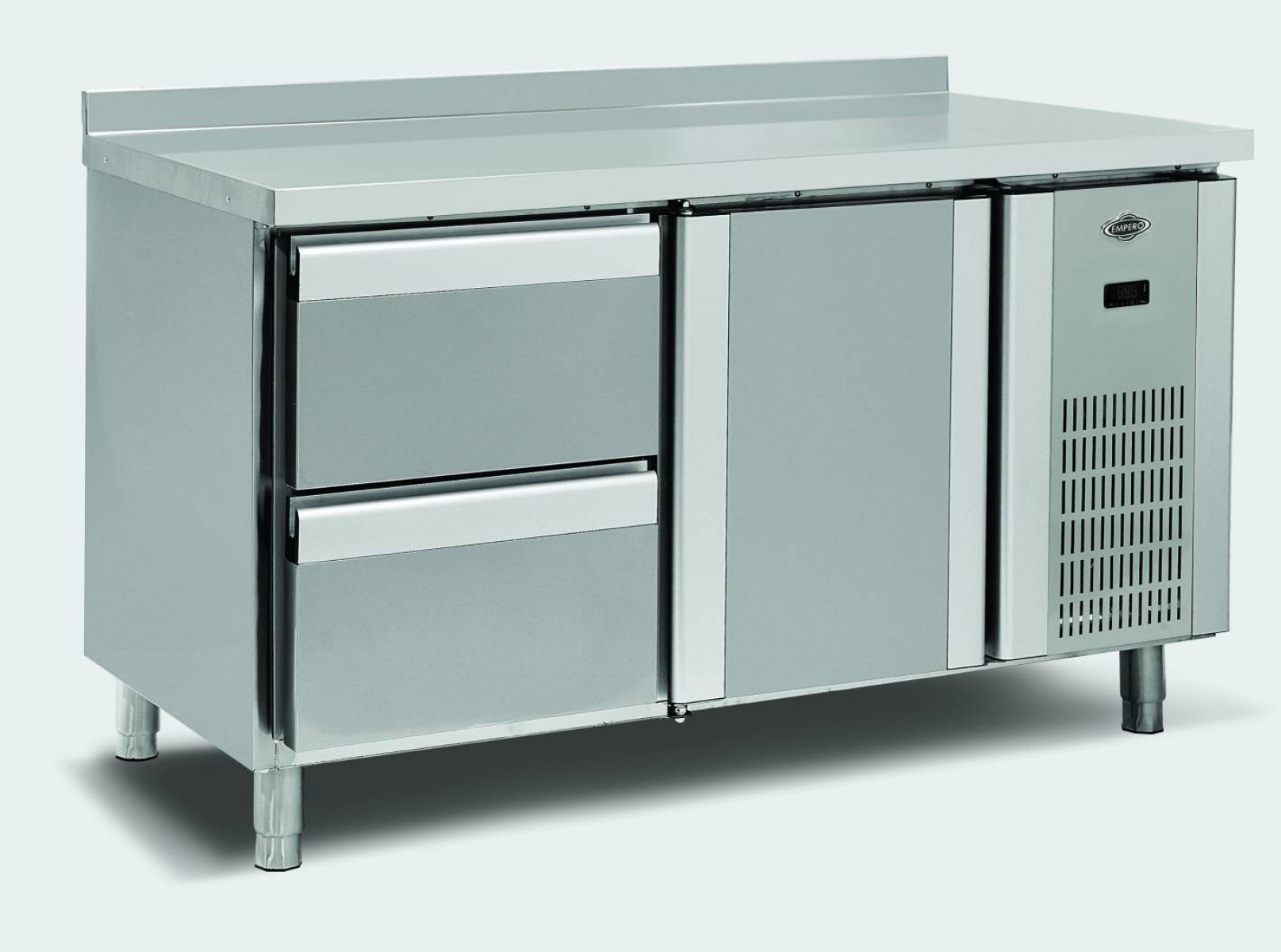 Empero Tezgah Tipi Buzdolabı 2 Çekmece + 1 Kapı , Fanlı , 300 Lt (EMP.150.70.01-2C) Empero Tezgah Tipi Buzdolabı 2 Çekmece + 1 Kapı , Fanlı , 300 Lt (EMP.150.70.01-2C)